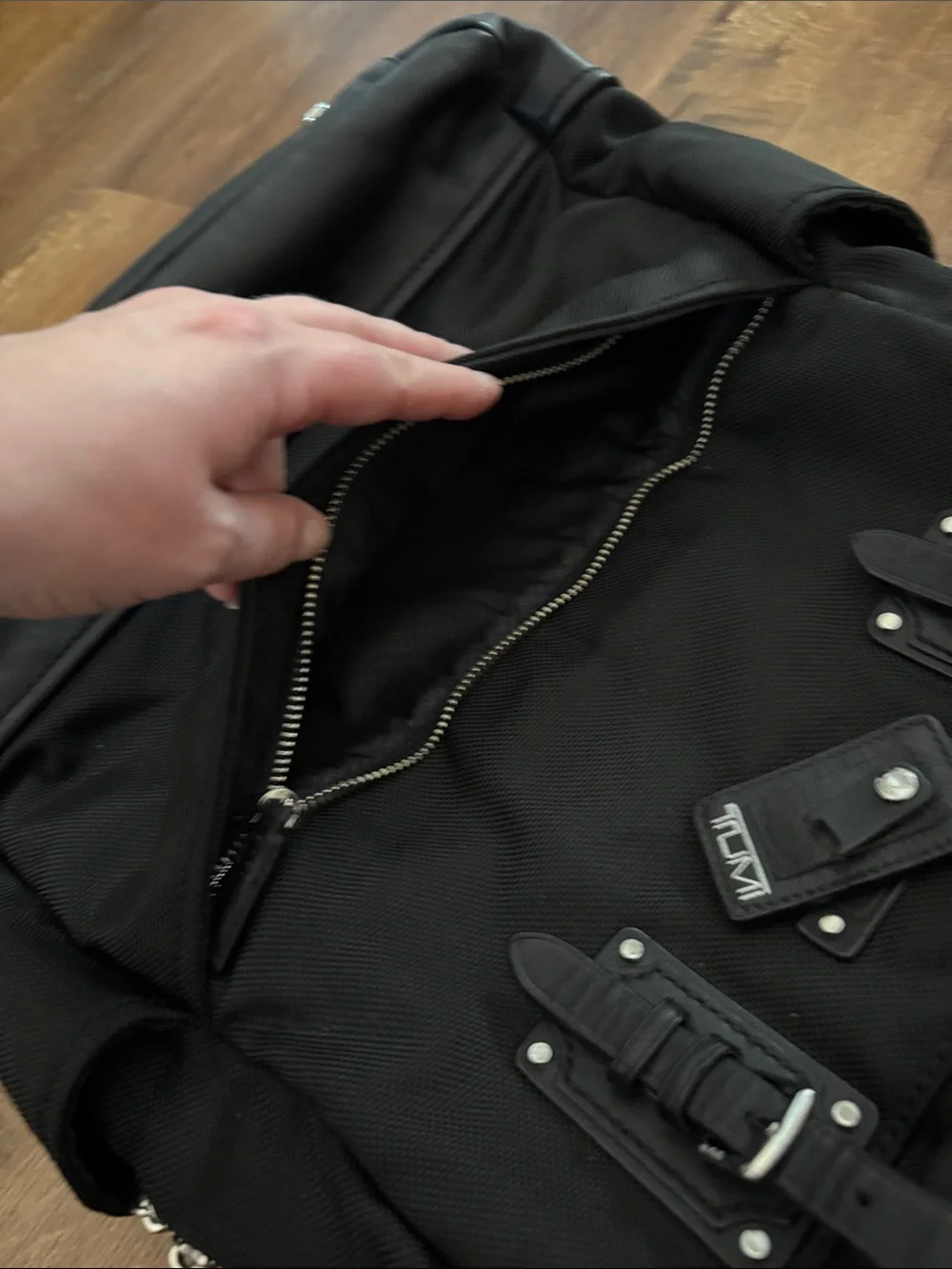 Tumi backpack black